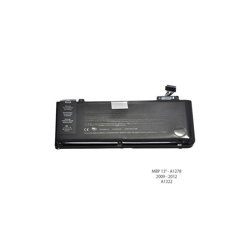 Batería MBP 13" A1278 - Unibody