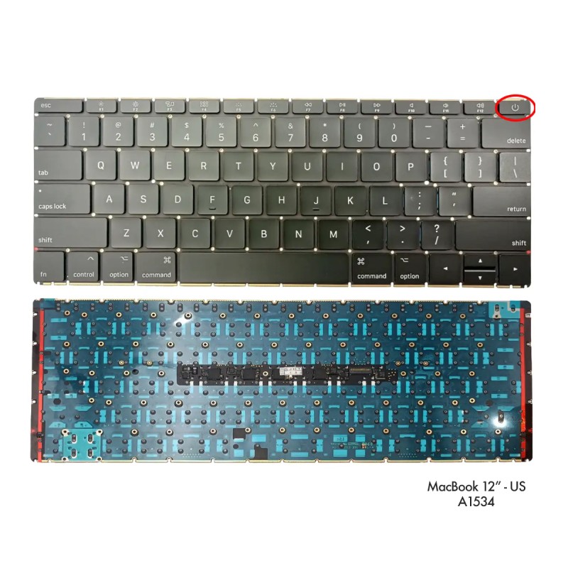 Teclado MacBook 12" - A1534 (2015 / 2017) - Imagen 2